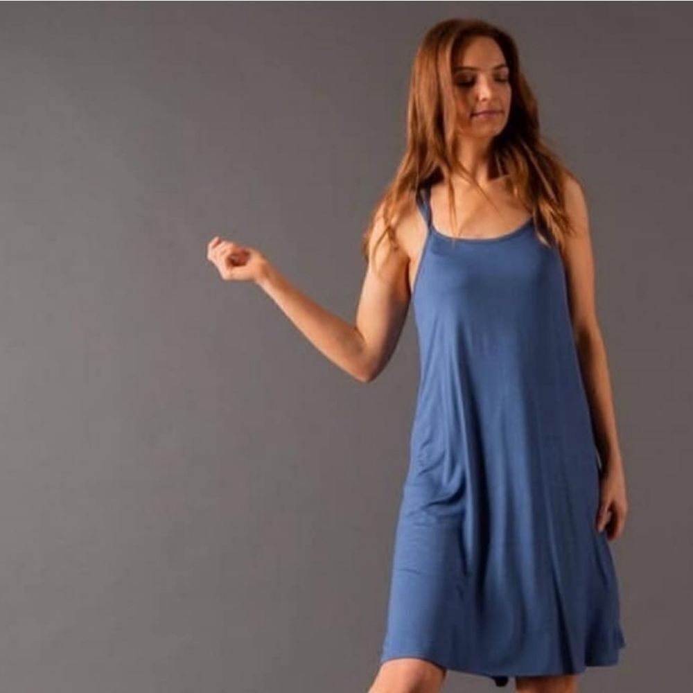NWT Crossroads Strappy Dress in Dusty Lavender
